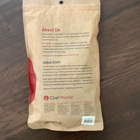 CHEF WORKS URBAN COLLECTION HALF BISTRO APRON - Picture 4 of 4
